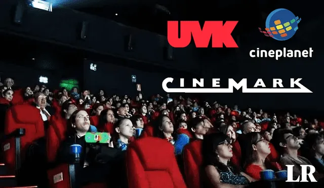 En la promoción de la Fiesta del Cine también estarán las cadenas de Cinestar y Cinépolis. Foto: composición LR - Fabrizio Oviedo/Cinemark/Cineplanet/UVK