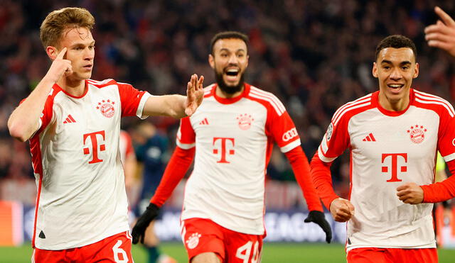 Bayern Múnich clasificó a las semifinales de la Champions League. Foto: AFP