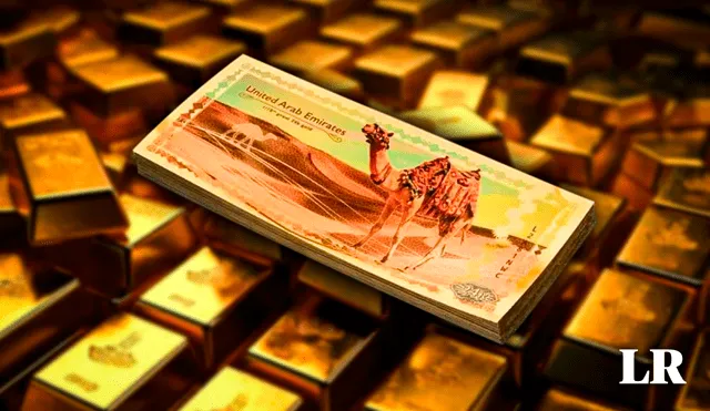 Dubái emitirá un billete que simboliza la herencia de artesanía en oro. Foto: Minuto Uno Composición LR/