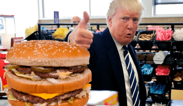 En su gestión, Donald Trump, ordenó el retorno de comida rápida en los colegios de Estados Unidos. Foto: Cucinare