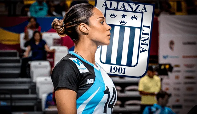 Flavia Montes le ganó la final de la LNSV 2023 a Alianza Lima. Foto: composición LR/Instagram de Flavia Montes/Alianza Lima