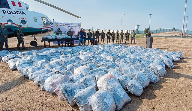 Fortalecerán acciones para combatir el tráfico ilícito de drogas. Foto: La República