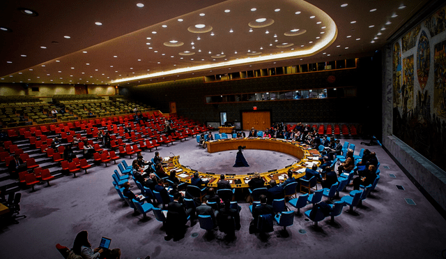 El Consejo de Seguridad de las Naciones Unidas se reúne para tratar la situación en Oriente Próximo. Foto: AFP