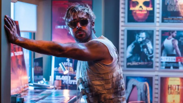 Ryan Gosling, protagoniza 'Profesión peligro', cinta que llegará a los cines este 25 de abril. Foto: Difusión