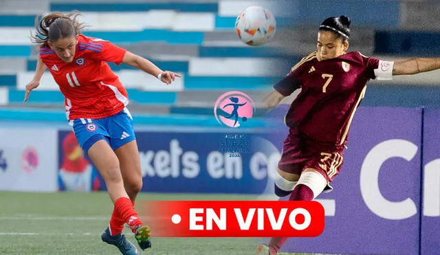 Venezuela se juega el todo o nada ante Chile este sábado en busca de su clasificación al hexagonal final. Foto: La Roja/X/Vinotinto Femenino/x/composición LR