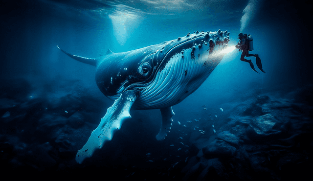 Científicos del Instituto SETI tuvieron comunicación con ballenas jorobadas. Foto: Pixabay