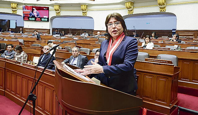 La SAC aprobó el informe que declaró improcedente la acusación contra la fiscal Delia Espinoza. Foto: Andina