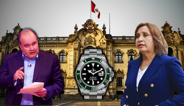 Dina Boluarte en su declaración ante Fiscalía enfatizó que no sabía que los relojes eran de alta gama. Foto: composición LR/ Andina.