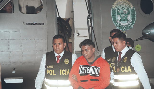 Detenido. Segundo Maicol Liñán Arroyo fue internado ayer en el penal de Cambio Puente. Foto: difusión