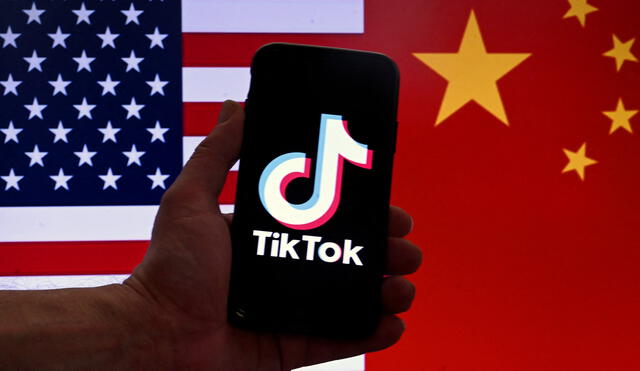 TikTok podría ser prohibida en Estados Unidos si el Senado da luz verde al proyecto de ley. Foto: AFP