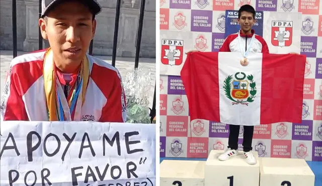 Talento de 16 años quiere dejar bien en alto el nombre del Perú y el de Arequipa. Foto: composición LR/ Leonardo Cahuapaza