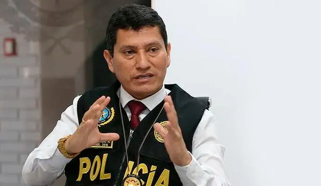 Harvey Colchado fue suspendido de manera temporal de la jefatura de la Diviac. Foto: Andina