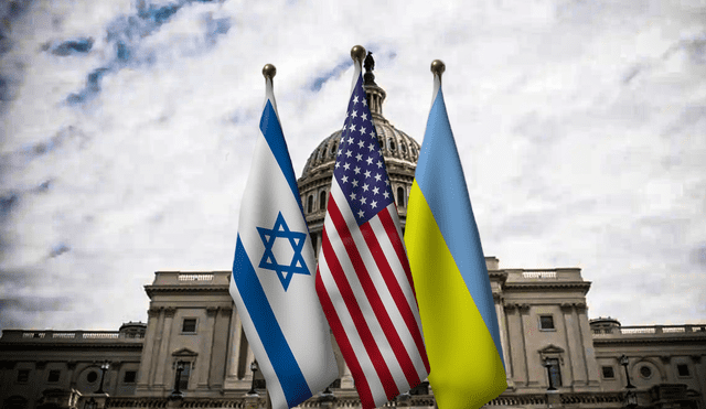 Congreso de los Estados Unidos destinará ayuda financiera de Ucrania e Israel luego de 3 meses de espera. Foto: Composición LR | ABC | Free 3D