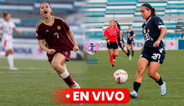 El juego entre Venezuela vs. Paraguay arrancará el martes 23 de abril por el inicio del hexagonal final del Sudamericano Femenino Sub-20. Foto: Vinotinto Femenina/X/Albirroja/X/composición LR