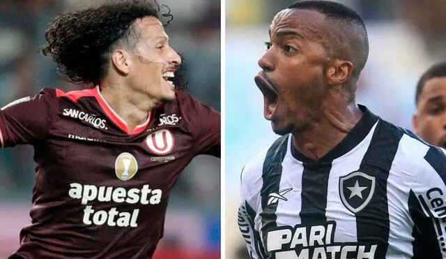 Universitario es segundo, mientras que Botafogo es último en el grupo de en la Libertadores. Foto: composición LR/Luis Jiménez/La República/Botafogo