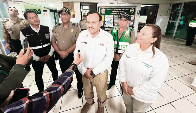 Que no quede en palabras. Ministro del Interior y alcaldesa de Barranco coordinan planes. Foto: difusión