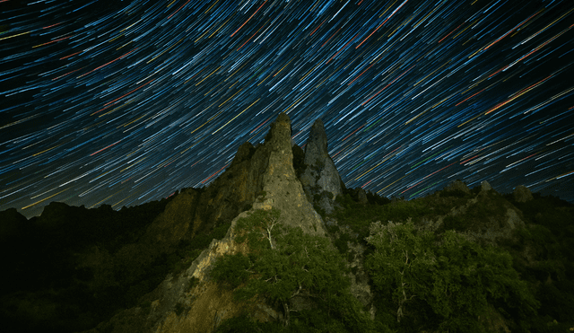 La lluvia de estrellas las Líridas podrán verse con mayor claridad el 22 de abril. Foto: composición LR/flickr
