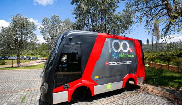 El primer vehículo eléctrico de carga fabricado en Colombia se pensó y diseñó para solucionar problemas ecológicos de las grandes ciudades. Foto: Latam Green