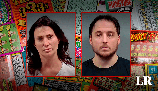 Kira Enders y Dakota Jones enfrentan cargos penales por supuesta falsificación de un billete de lotería, tras intentar reclamarlo como el boleto ganador. Foto: composición LR/Escambia County Sheriff's Office/iStock