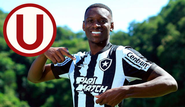 Luiz Henrique llegó a Botafogo a inicios de la temporada 2024. Foto: composición GLR/Botafogo.