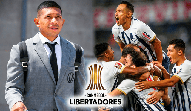 Edison Flores es el habitual delantero de Universitario con Fabián Bustos. Foto: composición GLR/Universitario/Alianza