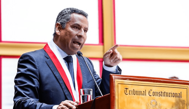 Morales Saravia indicó que el máximo órgano constitucional se tomará el tiempo necesario para resolver el recurso presentado por el Congreso. Foto: El Peruano.