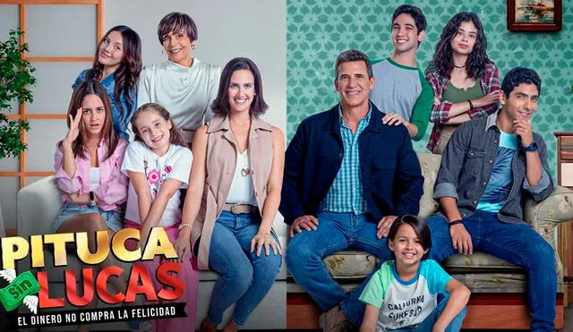 Jorge Aravena y Emilia Drago protagonizan la nueva novela nacional ‘Pituca sin lucas’. Foto: Latina Televisión