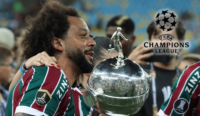 Fluminense sumaría su segunda estrella tras la incorporación de Marcelo. Foto: composición LR/AFP