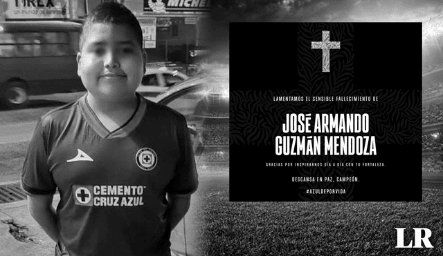 Cruz Azul rinde homenaje a hincha adolescente de 14 años que falleció tras perder la batalla contra la leucemia. Foto: composición LR/Cruz Azul