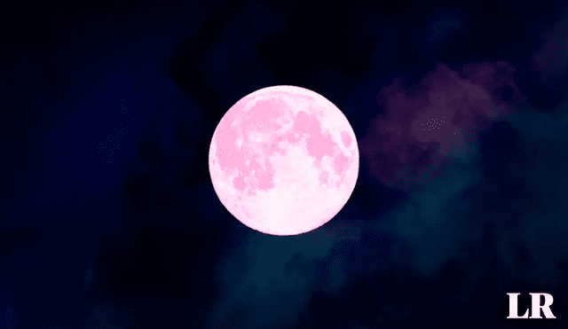 La superluna de abril o conocida como luna rosa es un evento que podrá ser visto alrededor del planera Tierra. Foto: La Sexta