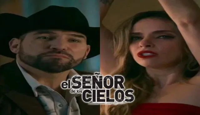 En 'El señor de los cielos 9', Aurelio le pide a Amanda que entregue a su padre, Almenar. Foto: composición LR/Telemundo