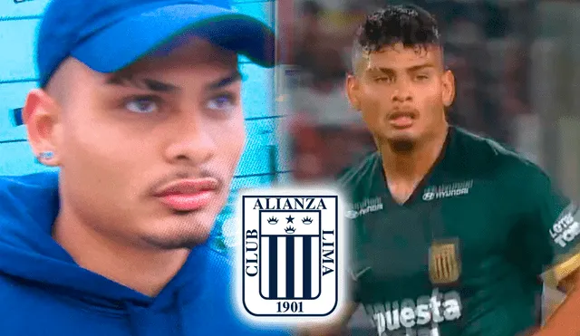 Jeriel De Santis fue el último refuerzo de Alianza Lima a inicios de la temporada 2024. Foto: composición GLR/captura ATV/captura ESPN