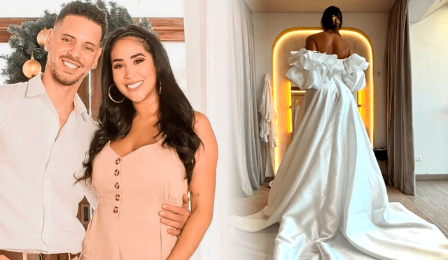 Melissa Paredes se comprometió en abril del 2023 con Anthony Aranda. Foto: composición LR / Instagram / Instagram