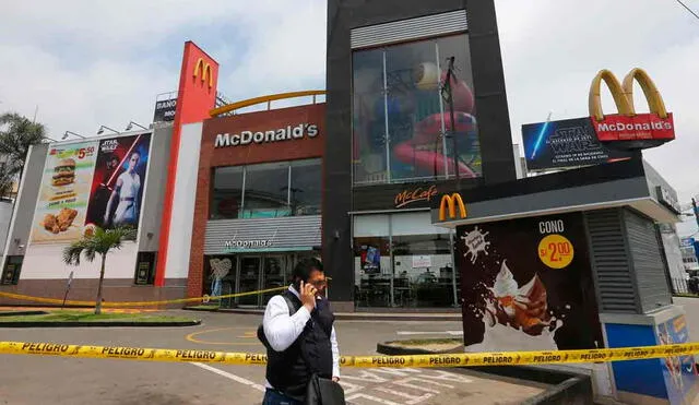 La investigación del caso McDonald's continúa para determinar las responsabilidades y aplicar las sanciones correspondientes. Foto: Andina