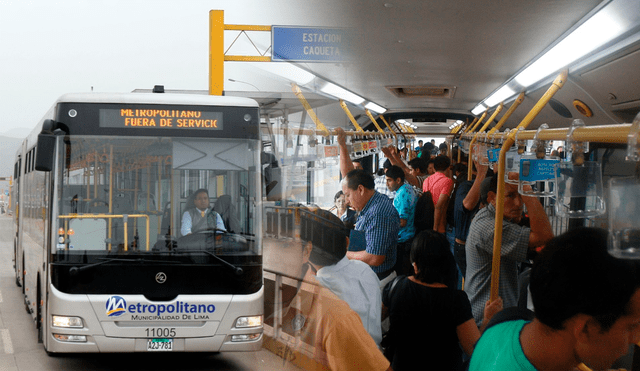 El Metropolitano es uno de los sistema de transporte público que opera en Lima. Foto: composición LR/Andina