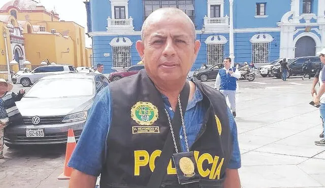 En la mira. El coronel Víctor Revoredo, nuevamente, fue amenazado de muerte en Trujillo. Foto: difusión