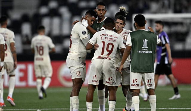 Universitario sumó 4 puntos en la fase de grupos de la Libertadores 2024 tras 3 fechas jugadas. Foto: AFP