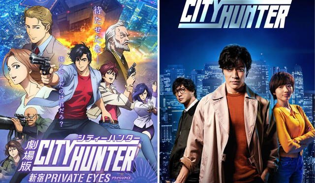 'City Hunter': el anime estrena su película live action el jueves 25 de abril. Foto: composición LR/ Netflix