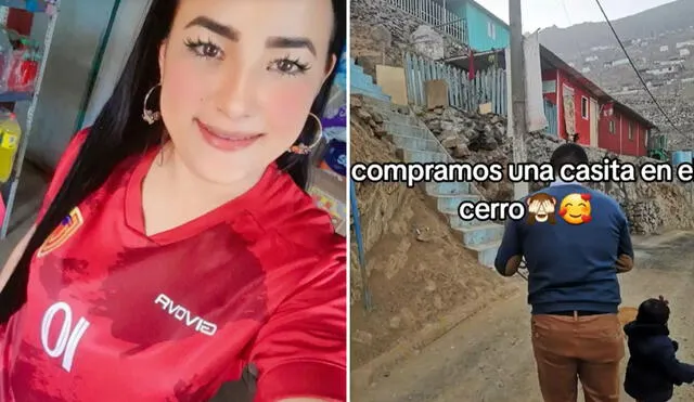 "Bendiciones para tu hogar en el Perú", mencionaron usuarios en clip viral. Foto: composición LR/ captura de  TikTok