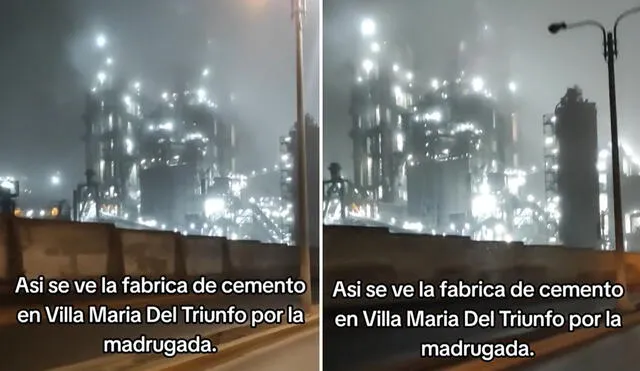 "Da miedo, pero por las explosiones en las noches", comentaron usuarios en TikTok. Foto: composición LR/ captura de TikTok - Video: TikTok