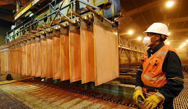 Anglo American es responsable de importantes yacimientos de cobre en Perú. Fuente: AFP
