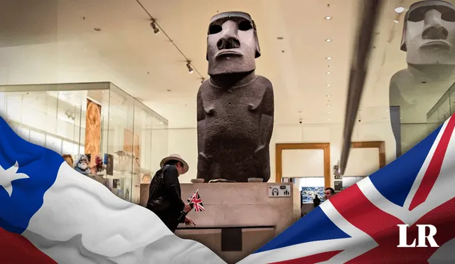 El moai fue entregado a la reina Victoria por el comandante Richard Powell y ha estado en exhibición desde 1869. Foto: composición de Jazmin Ceras/LR/Freepick. Video: euronews (en español)