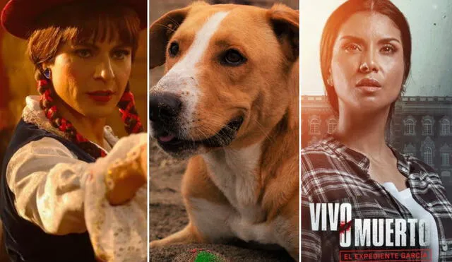 Al 26 de abril, hay cinco películas peruanas disponibles en los cines a nivel nacional, incluyendo 'Vaguito', 'Vivo o muerto' y 'Chabuca'. Foto: composición LR/Tondero/Bamboo Pictures/Jungle Pictures