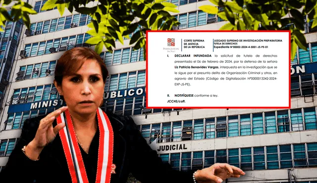 La Fiscalía maneja le tesis que Patricia Benavides sería la líder de una organización criminal que operaba en el MP . Foto: composiciónLR/difusión