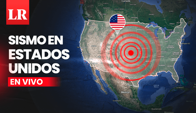Último sismo registrado el 29 de abril en Estados Unidos por el USGS. Foto: composición de Fabrizio Oviedo/LR