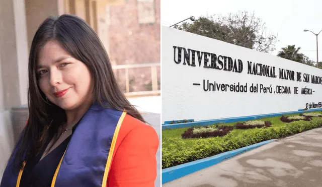 Gabriella Valenzuela estudió su maestría en la Universidad de California gracias a la Beca Generación del Bicentenario. Foto: composición LR/ LinkedIn/ Gianella Valenzuela/ Andina.