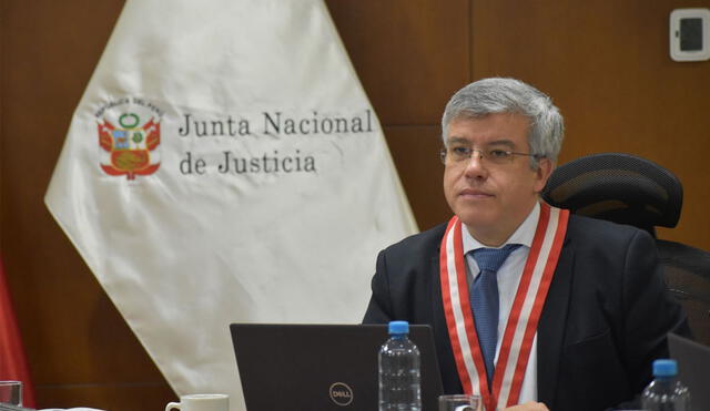 Antonio De La Haza es el presidente de la Junta Nacional de Justicia. Foto: Andina