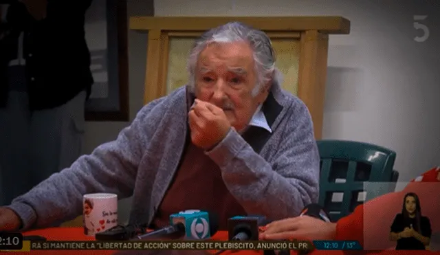José Mujica padece una enfermedad inmunológica por más de 20 años. Foto: Canal 5