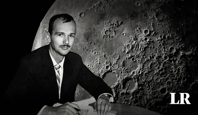 Eugene Shoemaker recibió condecoraciones póstumas tras su muerte en 1997, una de ellas fue ser enterrado en la Luna. Foto: composición LR/NATGEO/USGS