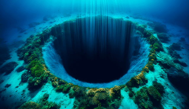 El agujero azul más profundo del mundo está en Yucatán, estado de México.